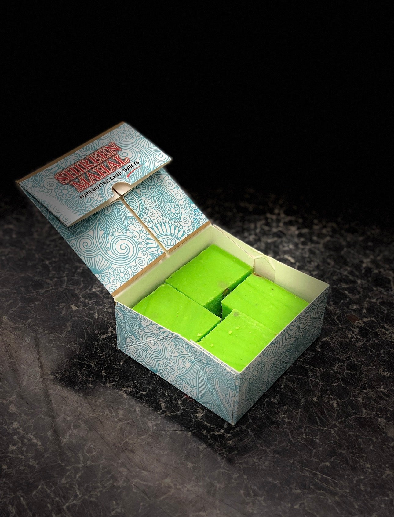 Little Treasures - Pistacio Burfi (220g approx)
